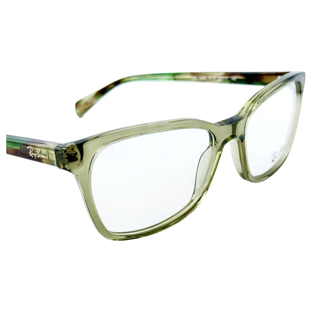 Ray Ban RB5362 Womens Plastic Eyeglass Frame 8178 Transparent Green 52-17 - Picture 5 of 5
